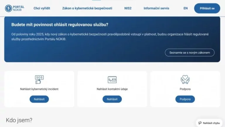 Regulace podle NIS2: Portál NÚKIB má sice nový vzhled, ale původní nedostatky
