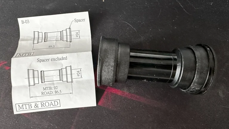 Středové složení BB86 Shimano 24mm