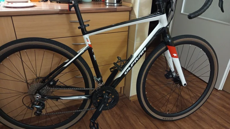 Gravel bike Olpran po upgradu