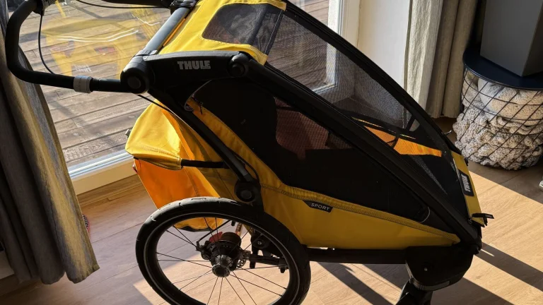 hule Chariot Sport 1 Spectra Yellow + bike set + kočárkový set + běžecký set