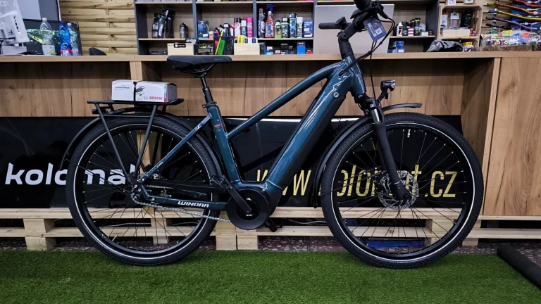 !NOVÝ! Winora Sinus N8, Bosch, 500Wh, odpružená sedlovka