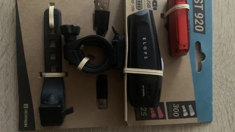 ELOPS přední a zadní světlo na kolo ST920 USB