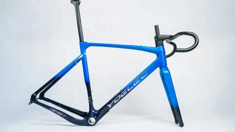 Yoeleo G21 DISC BRAKE gravel rámová sada - Blue Ice