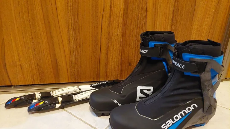 Prodám nové boty na běžky (1x použité) Salomon S/Race Carbon Skate Pilot vel. UK 7,5; EU 41 1/3.