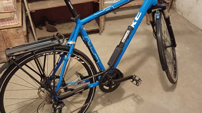 MAXBIKE Cross s elektrosadou EVBIKE
