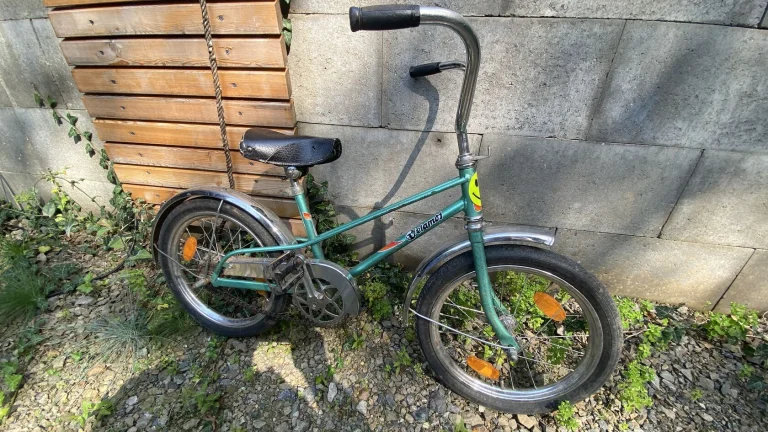 staré retro dětské kolo Velamos 16"