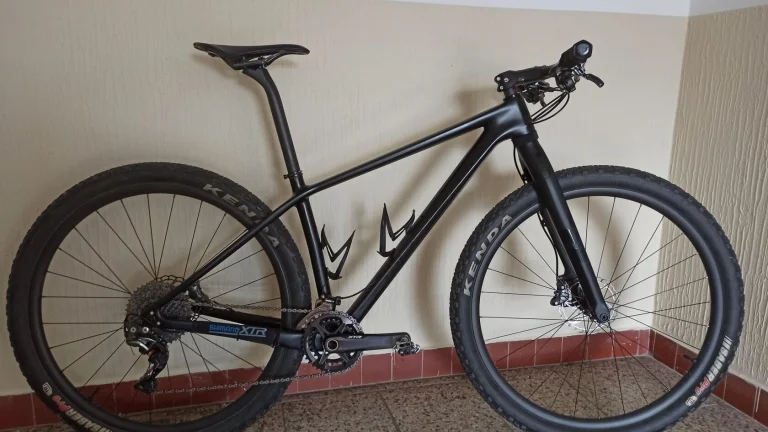 Bike gravel 29 váha 7.6kg!