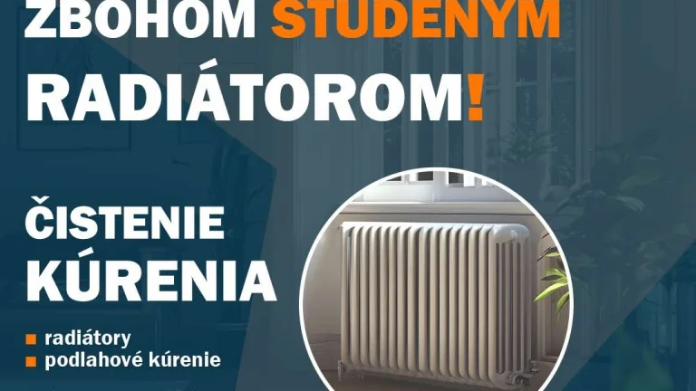 čistenie a prepláchnutie kúrenia TOP TOP
