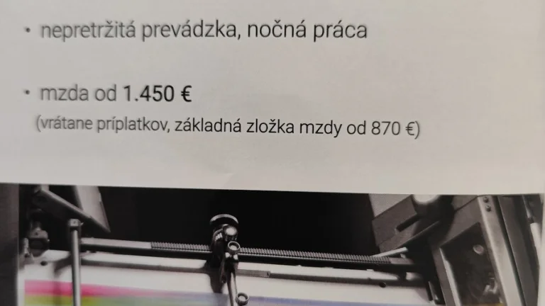 Do polygrafickeho Priemyslu v Bratislave hľadáme nasledoície