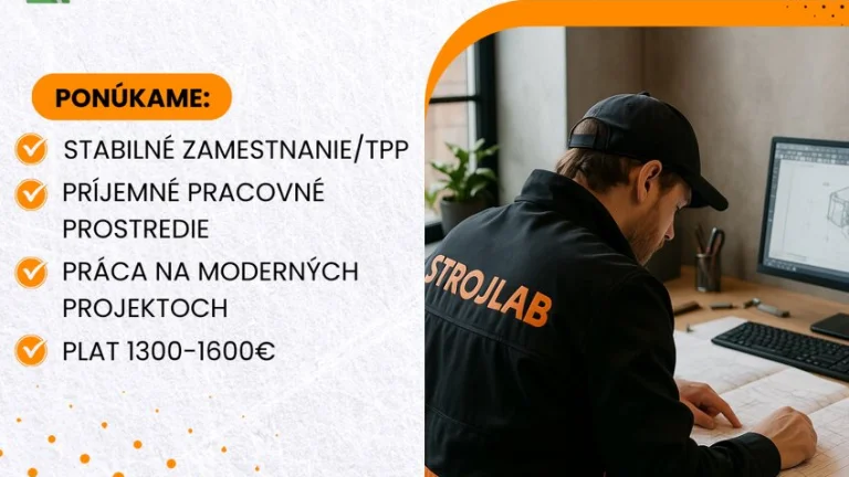 Práca Konštruktér/Technológ