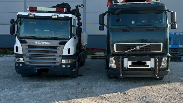 Nákladná autodoprava,práca s hydraulickým ramenom