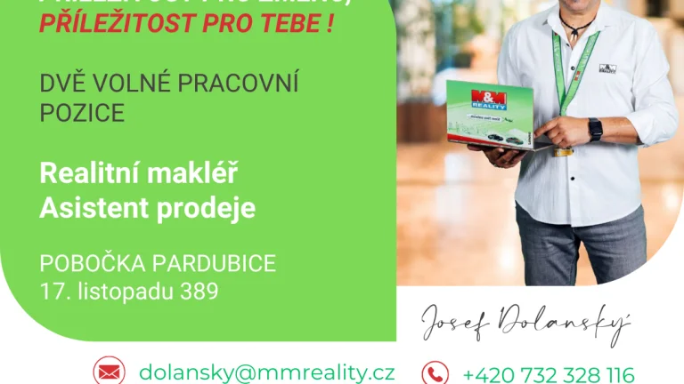 Obchodník s nemovitostmi u M&M reality