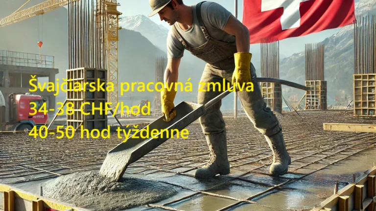 Ponuka práce vo Švajčiarsku pre Šalovačov