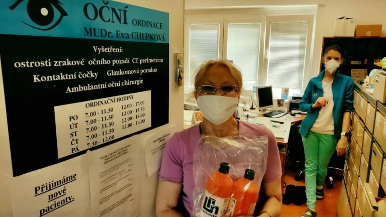 Střední zdravotnický personál / sestra do oční ordinace.