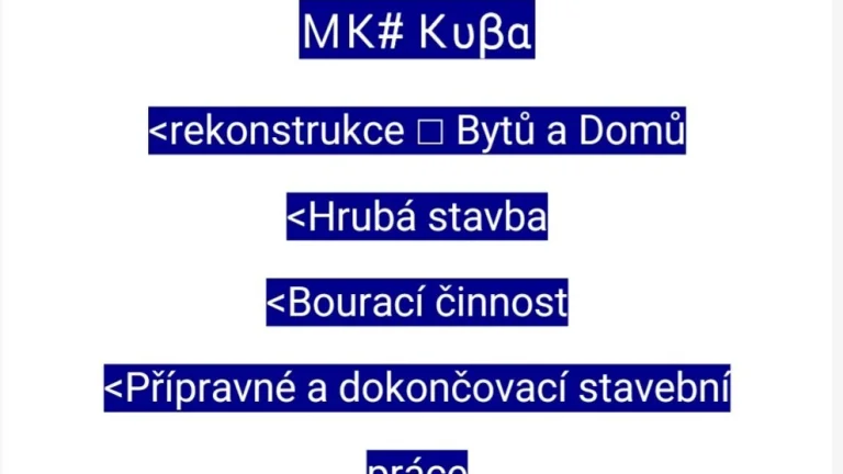 MK Stavební Práce