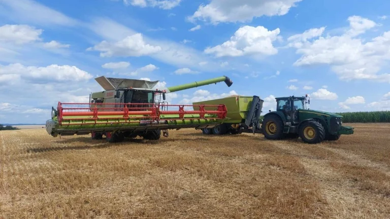obsluha na traktor