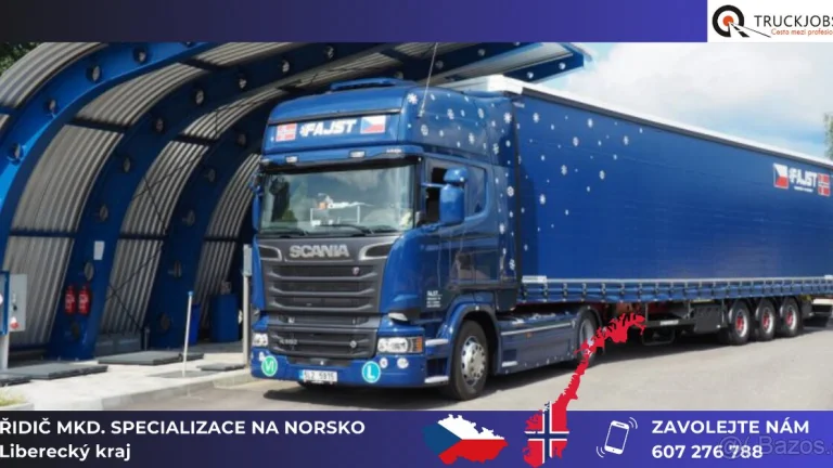 Jezděte s námi Norsko (TRUCKJOBS)