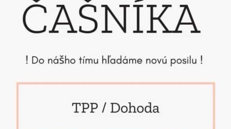 Čašník / čašníčka
