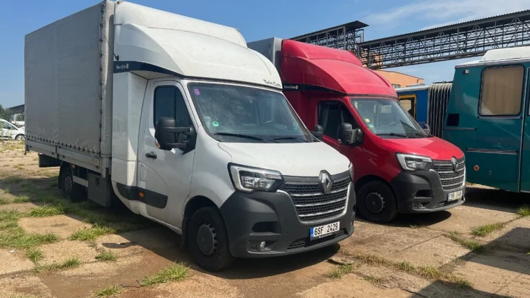 Řidič sk B plachtová dodávka 8-10-paleta EU