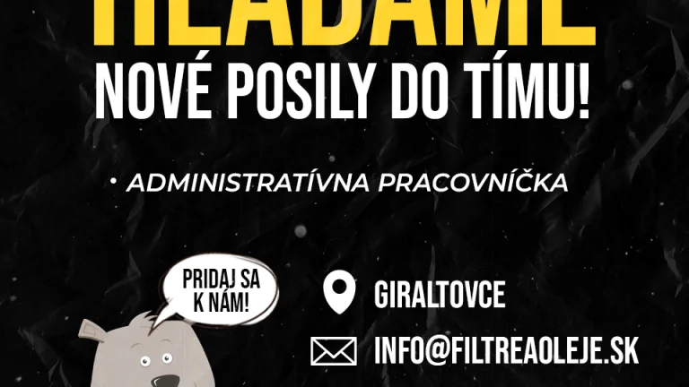Praca pre internetovy obchod - Administrativny pracovnik