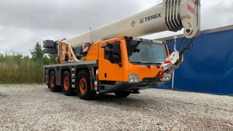 Prijmeme zeriavnika Terex Challenger 3160a na TATRA 815 AD20