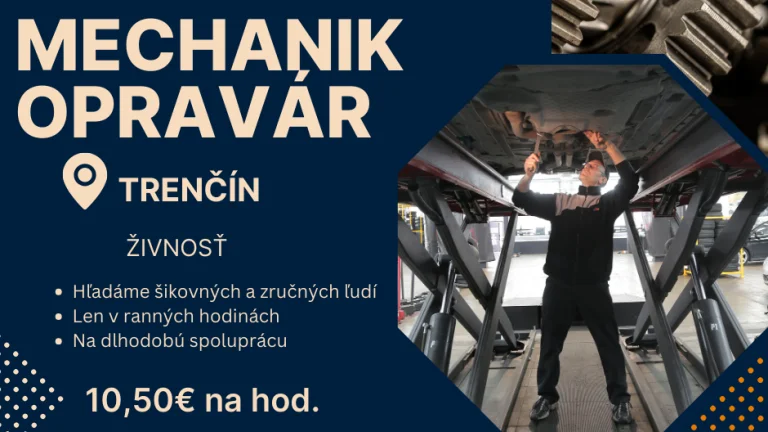 Mechanik, Opravár 10,50€