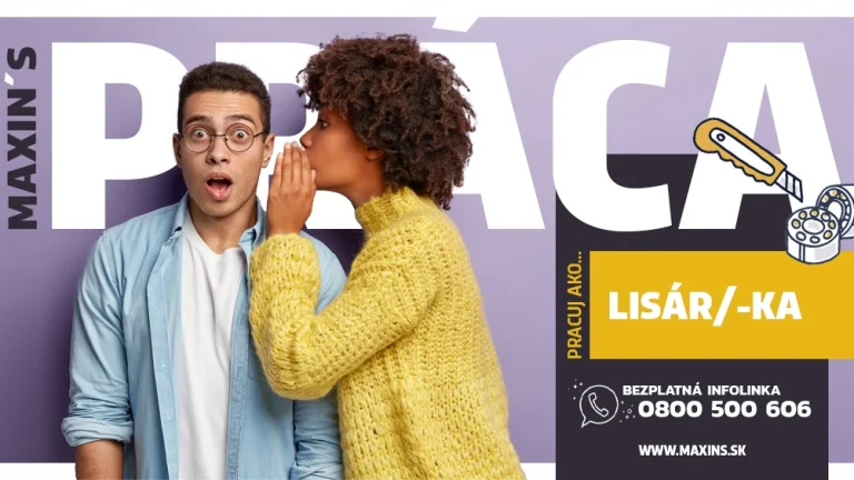 Operátor lisovne Na živosť Odmena 9,50 €hodina (p302)