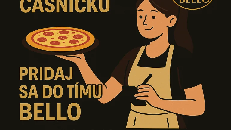Príjmeme čašníčku