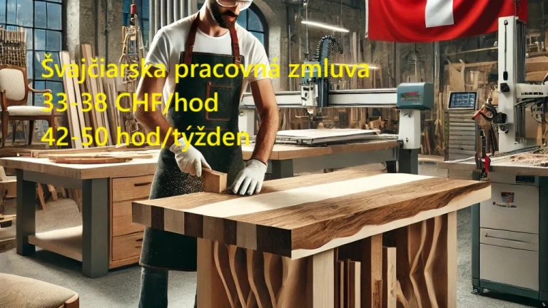 Práca pre stolárov vo Švajčiarsku