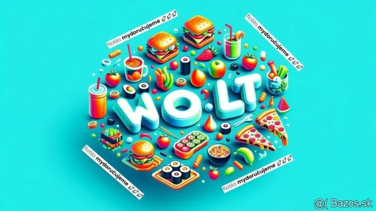 Wolt Food kuriér Spišská Nová Ves