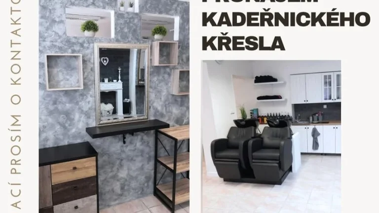 Pronájem kadeřnického křesla