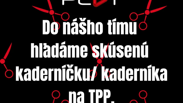 Kaderníčka / kaderník na TPP