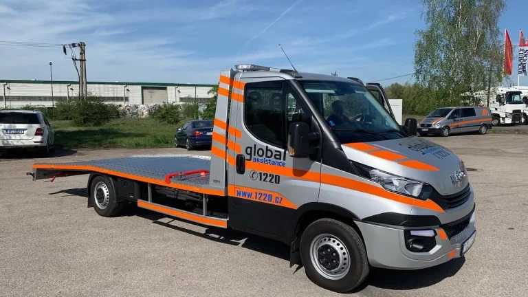 Řidič odtahové služby B+E v OSTRAVĚ