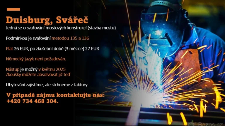 Svářeč - Německo