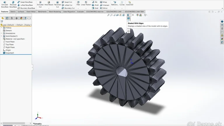 HĽADÁME KONŠTRUKTÉRA – SOLIDWORKS