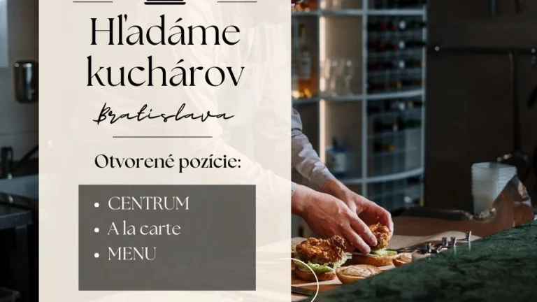 Kuchár do centra Bratislavy