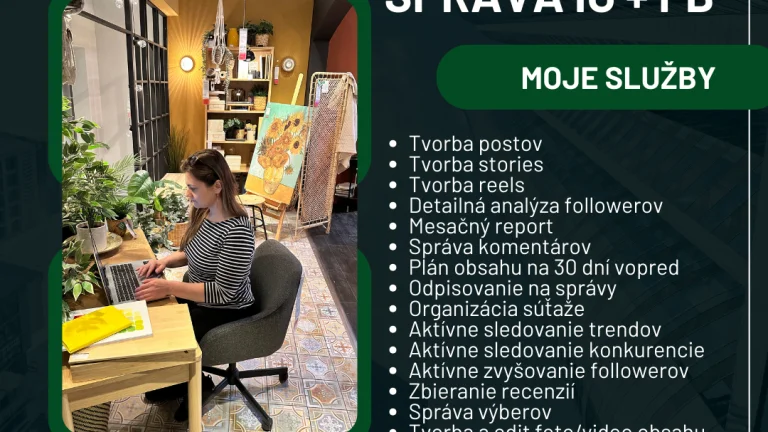 PROFI správa pre váš IG + FB