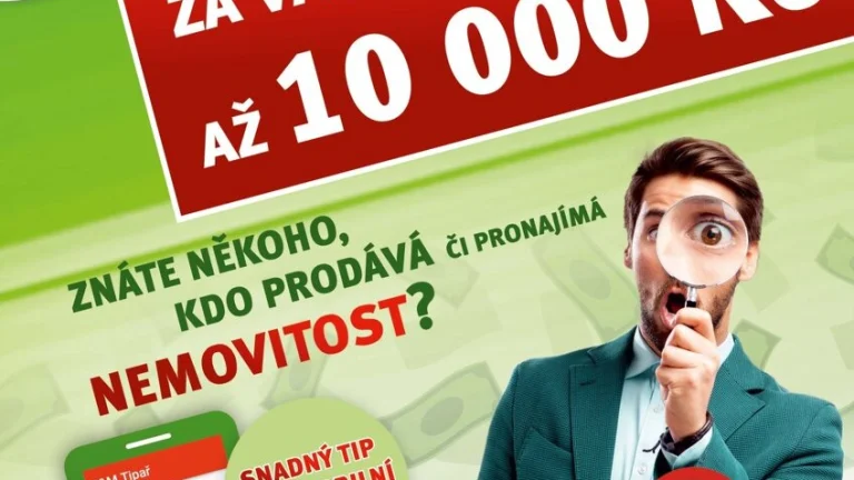 Doporučovatel(ka) nemovitostí na prodej (Tipař)