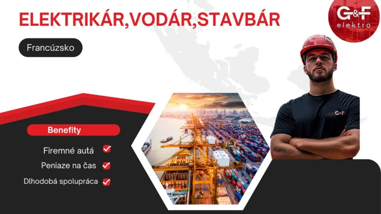 Elektrikár/ Vodár /Stavbár do Francúzska