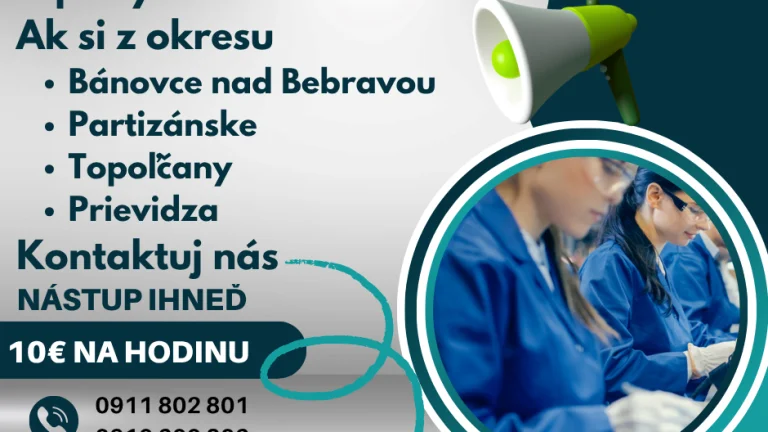 Víkendy pre živnostníkov 10€ na hodinu