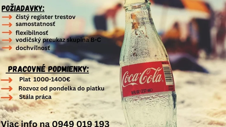 Hľadáme zodpovedného a spoľahlivého šoféra