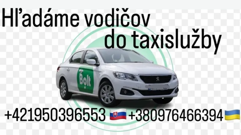 BOLT UBER VODIC TAXI