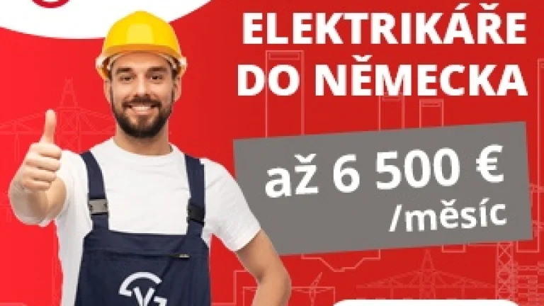 Elektrikář/elektrikáři - Německo