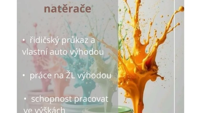Malíř - Natěrač