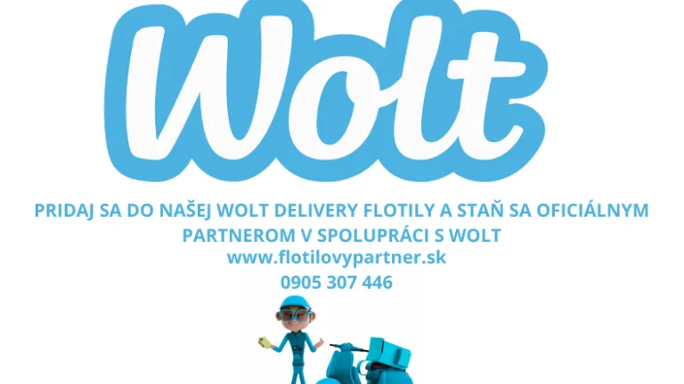 Wolt kuriér pre mesto Spišská Nova Ves