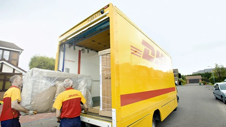 Rozvoz DHL v Německu