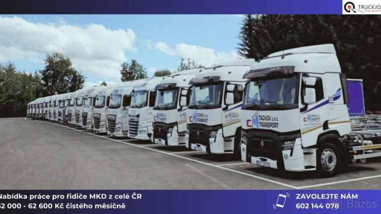Nabídka pro řidiče z celé ČR na MKD.