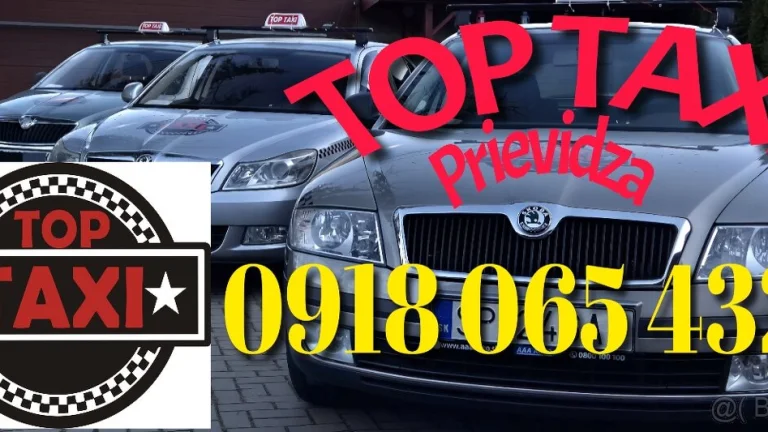 Práca v taxislužbe v Prievidzi