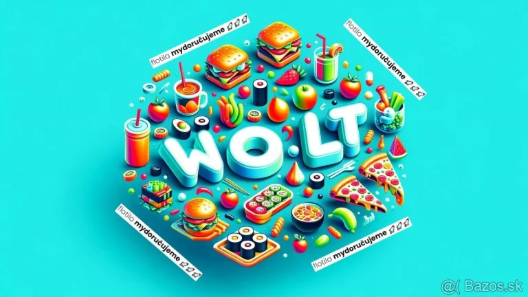 Wolt Food kuriér Prešov