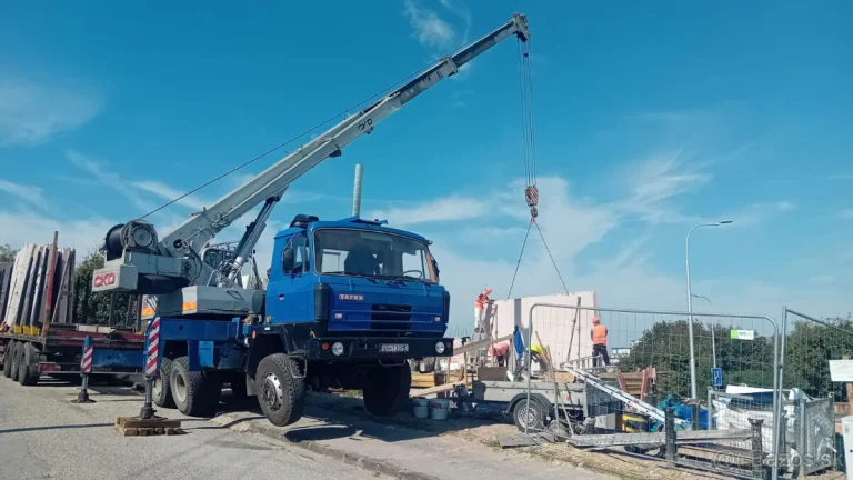Zeriavnicke prace , autozeriav ,prace s hydraolickou rukov